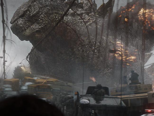 Scene from Godzilla 2014.