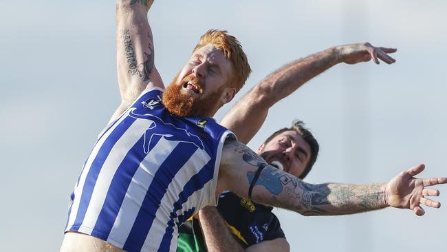 Langwarrin has made a late bid for a MPNFL finals berth. Picture: Valeriu Campan.