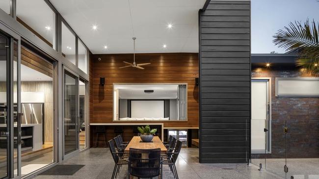 The home was masterfully built by Rye-based build and design company Stratford Builders