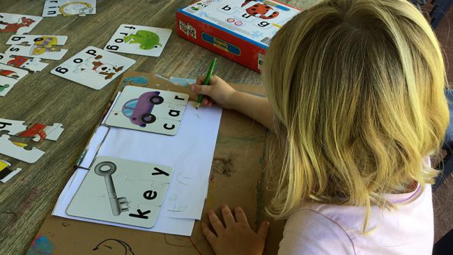 For some children, there’s no seat left at the table, with childcare waiting lists only increasing. Picture: Goodstart Early Learning Centre