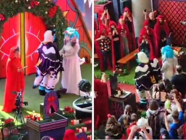 Two people are married at PAX Aus in Melbourne. Picture: Instagram