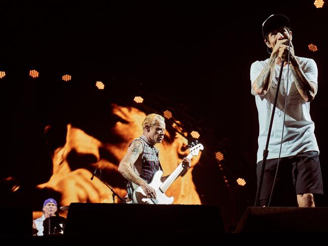 Red Hot Chili Peppers in 2019. Picture: Matt Loxton