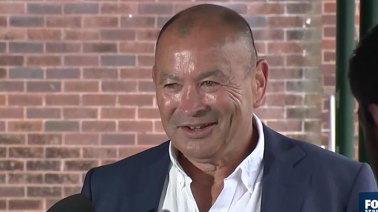 Eddie Jones reaffirmed his commitment to the Wallabies. Picture: Supplied