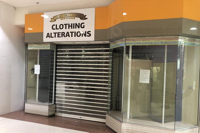 Empty stores thoughout the Australia Fair shopping centre at Southport. Picture Glenn Hampson