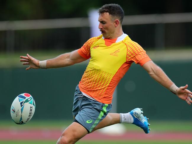 Halfback Nic White’s running game will be a key weapon for the Wallabies. Picture: Getty Images