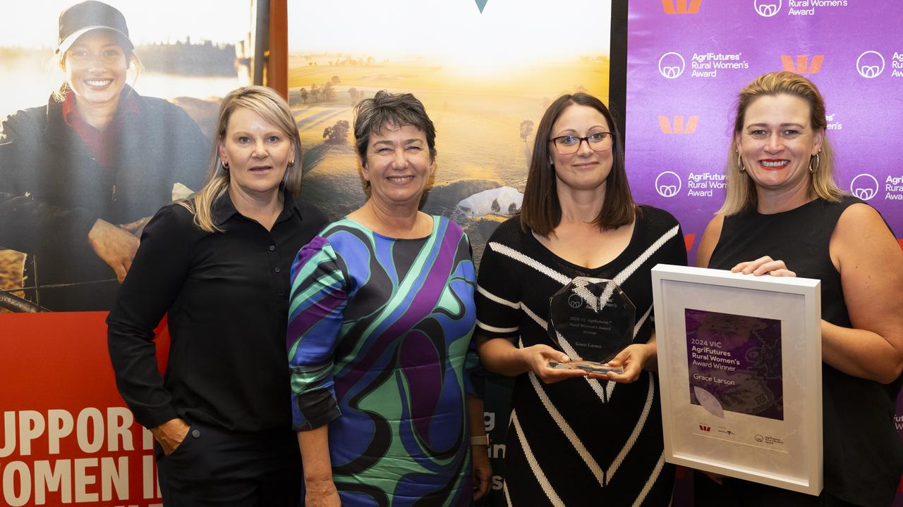 Grace Larson of The Sisterhood Project wins 2024 Victorian Agrifutures ...