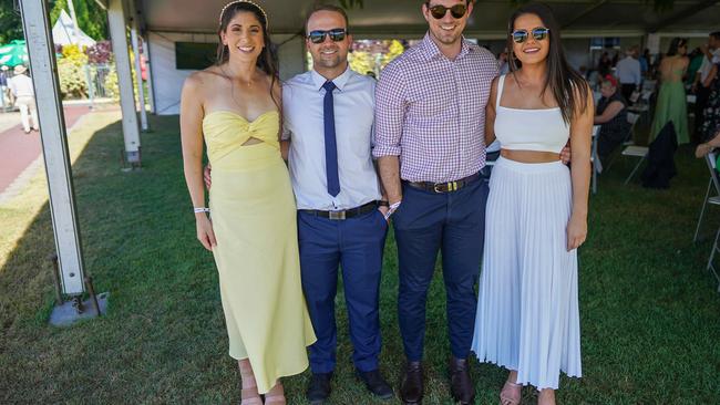 Vanessa Arena, Daniel Clarke, Matt Hancock and Davina Lucas