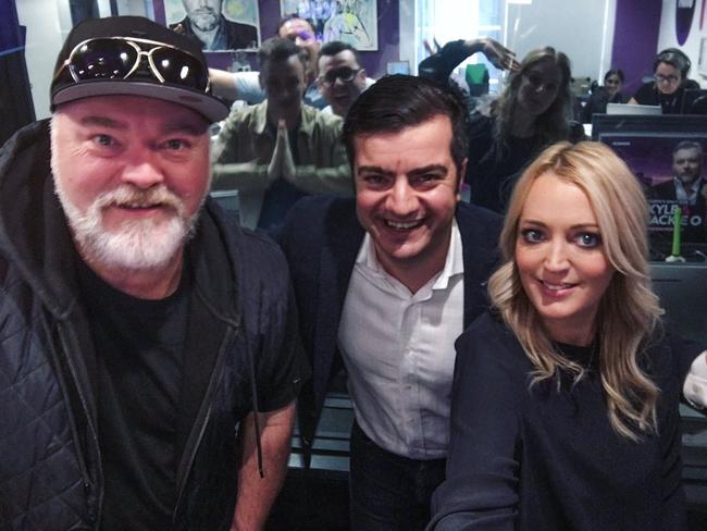 Dastyari has regularly appeared on The Kyle and Jackie O Show on KIIS FM, Picture: Twitter