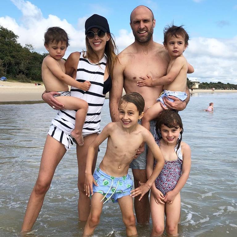 Bec said they had made the decision so they could do more as a family together. Picture: Instagram.