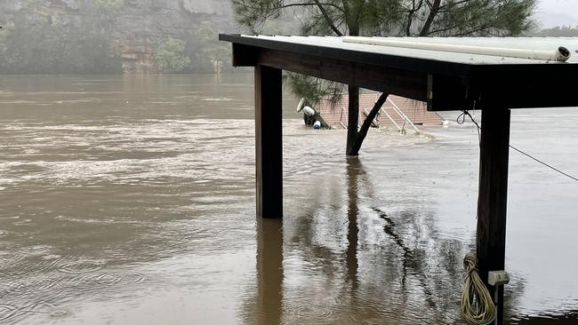 The area near Brigitte Bailey's property at Wisemans Ferry. Picture: Brigitte Bailey