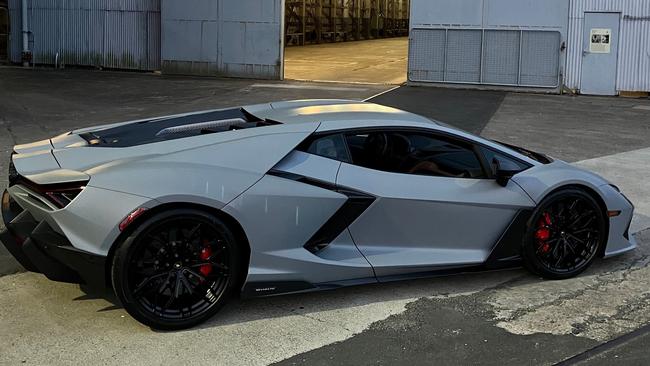 At $1m the Lamborghini Revuelto must be a bargain because it’s sold out worldwide. Picture: James Nichol