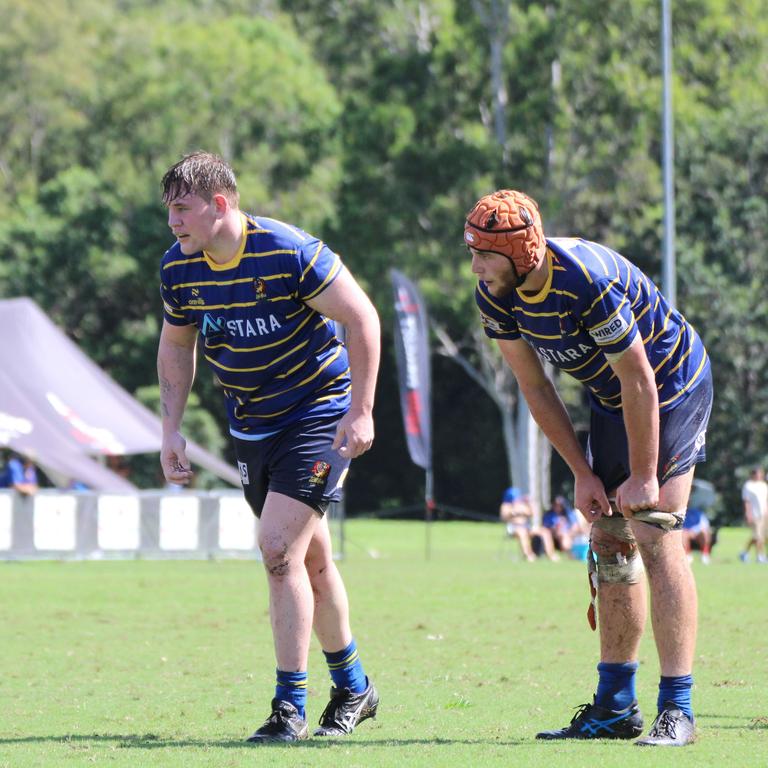 Byron Murphy (left) will start at loosehead prop for the Reds Under-20s on Saturday.