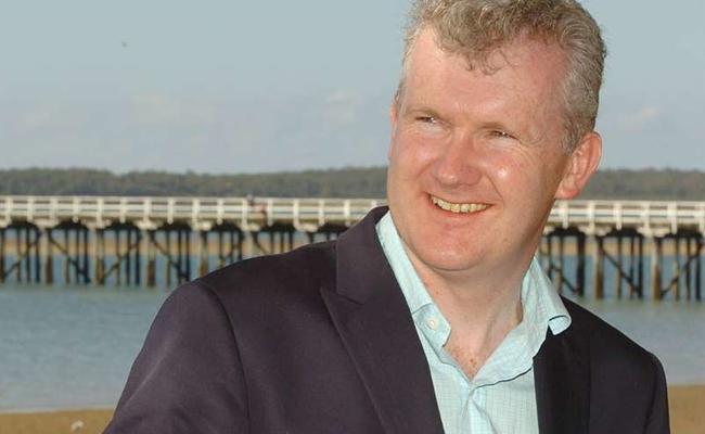 Tony Burke... says he was working on Uluru trip. Picture: Karleila Thomsen