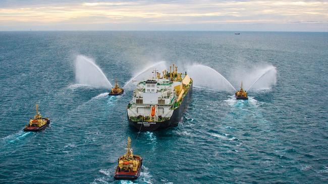 Liquefied natural gas is exported from Chevron’s Gorgon Project in Australia. Chevron could face much higher tax bills if a recent ruling is applied to current projects such as Gorgon. PHOTO: CHEVRON