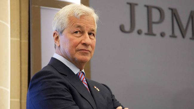 JPMorgan CEO Jamie Dimon. Picture: AFP