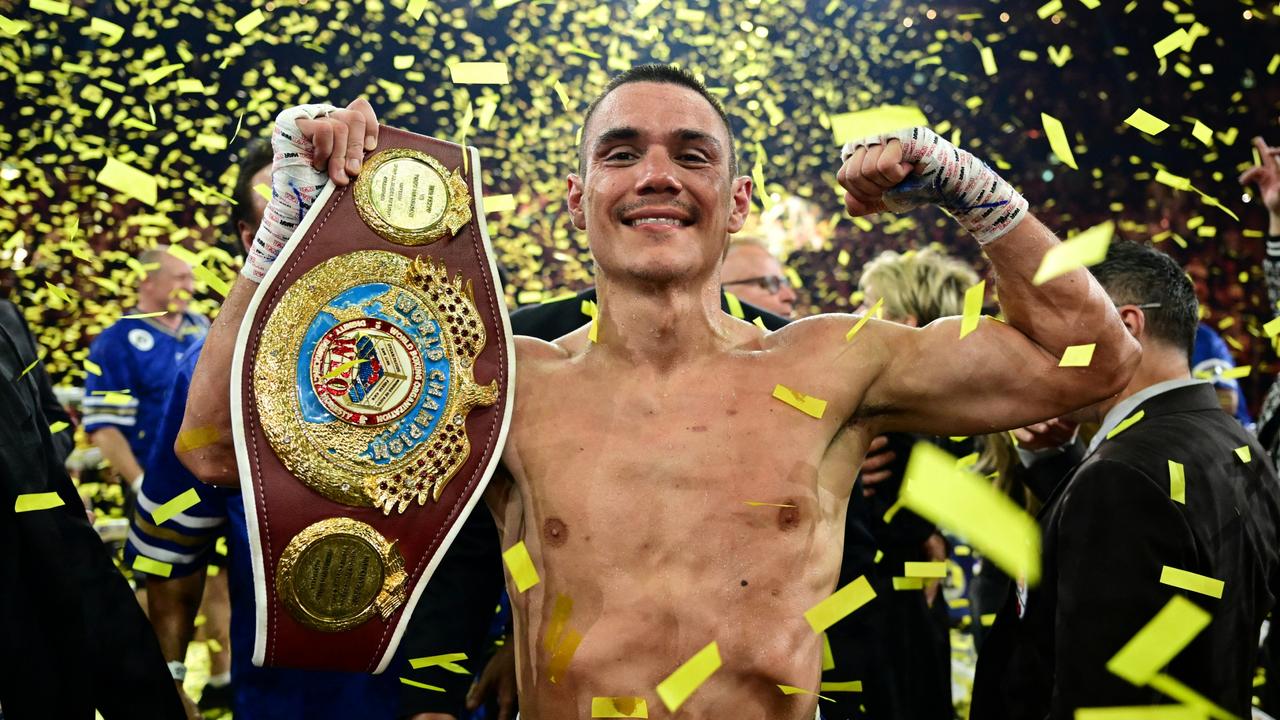 Tim Tszyu is a world champion. Picture: No Limit Boxing/Gregg Porteous