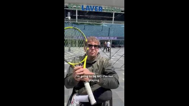 Tennis legend Dylan Alcott offers sneak peek at new Australian Open ...