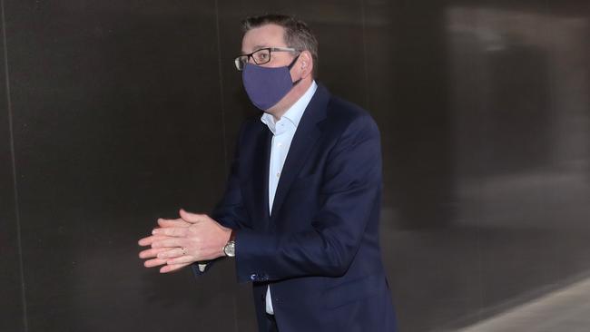 Daniel Andrews has announced a record six deaths. David Crosling