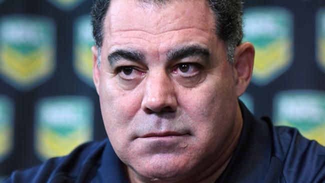 Mal Meninga won’t accept any excuses. (AAP Image/Paul Miller)