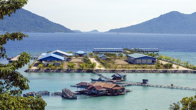 The Integrated Maritime Affairs and Fisheries Center in Selat Lampa, Natuna Islands. Picture: Jiro Ose