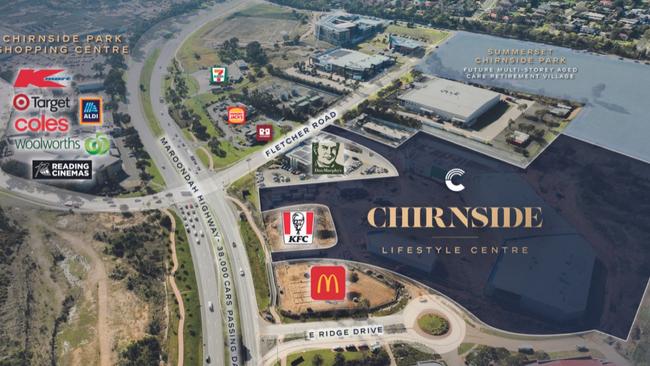 Chirnside Park Lifestyle Centre is on the market. Picture: Colliers International, Stonebridge Property Group.