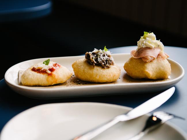 Hand-made items complement the pizza-driven menu. Photo: AAP Image/ Morgan Sette