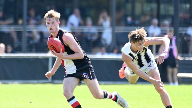 Morningside Vs Sherwood playing in the colts AFL semi final. Saturday September 7, 2024. Picture, John Gass