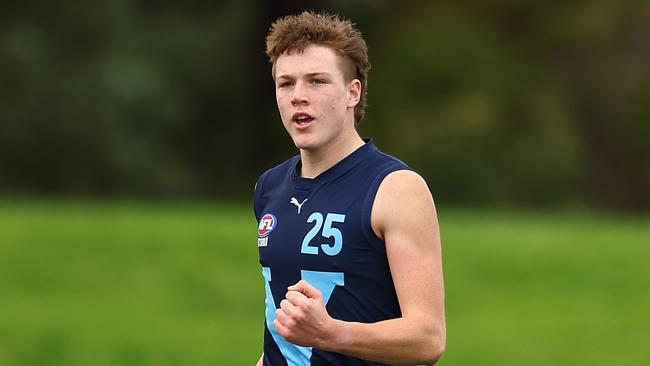 Logan Morris snagged four goals for Vic Metro. Picture: Getty Images