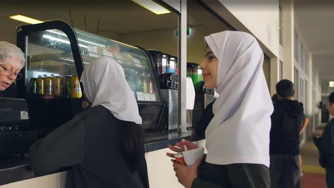 There are two lines at the ICB tuckshop – one for girls and one for boys. PHOTO: Supplied