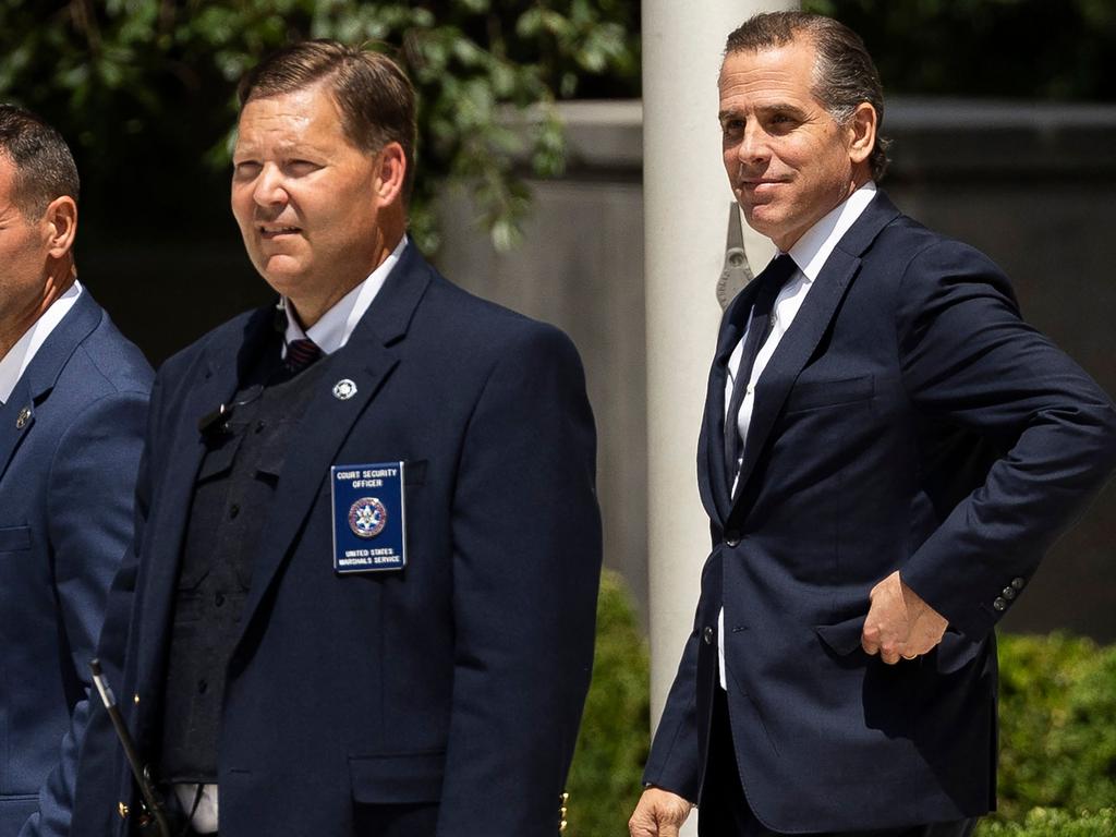 Hunter Biden and his business associates allegedly received millions in payments from Russian and Kazakhstani oligarchs when his father was vice president. Picture: AFP