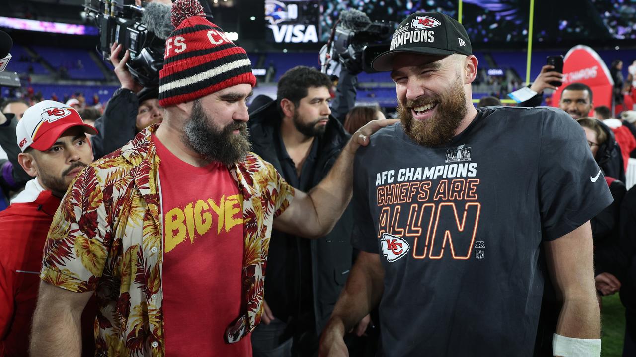 Jason and Travis Kelce's podcast could be in line for $100m deal | The  Australian