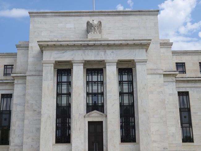 The US Federal Reserve building in Washington, DC. Picture:  AFP