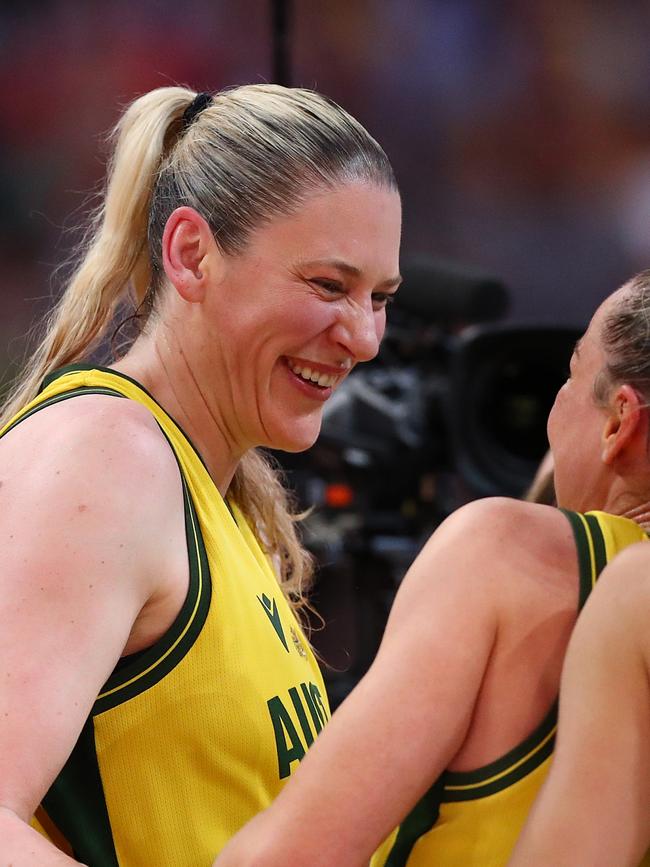 Lauren Jackson has her eyes set on a fifth Olympics in Paris. Photo: Kelly Defina/Getty Images.