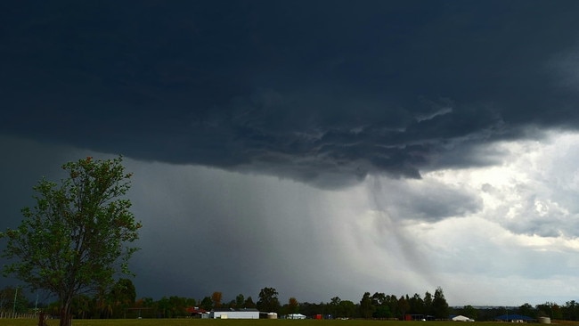 A trough could bring thunderstorms to Queensland this week. Photo: Brisbane Weather