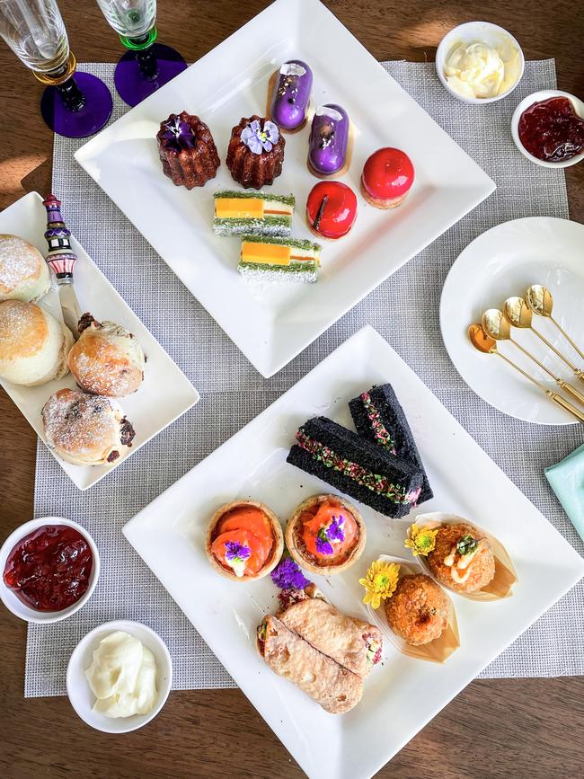 Sheraton Grand Sydney’s High Tea at Home. Picture: Jenifer Jagielski