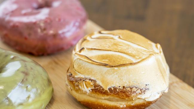 The lemon meringue doughnut. Picture: Matthew Vasilescu