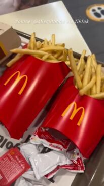 Aussie woman surprised by US Maccas find