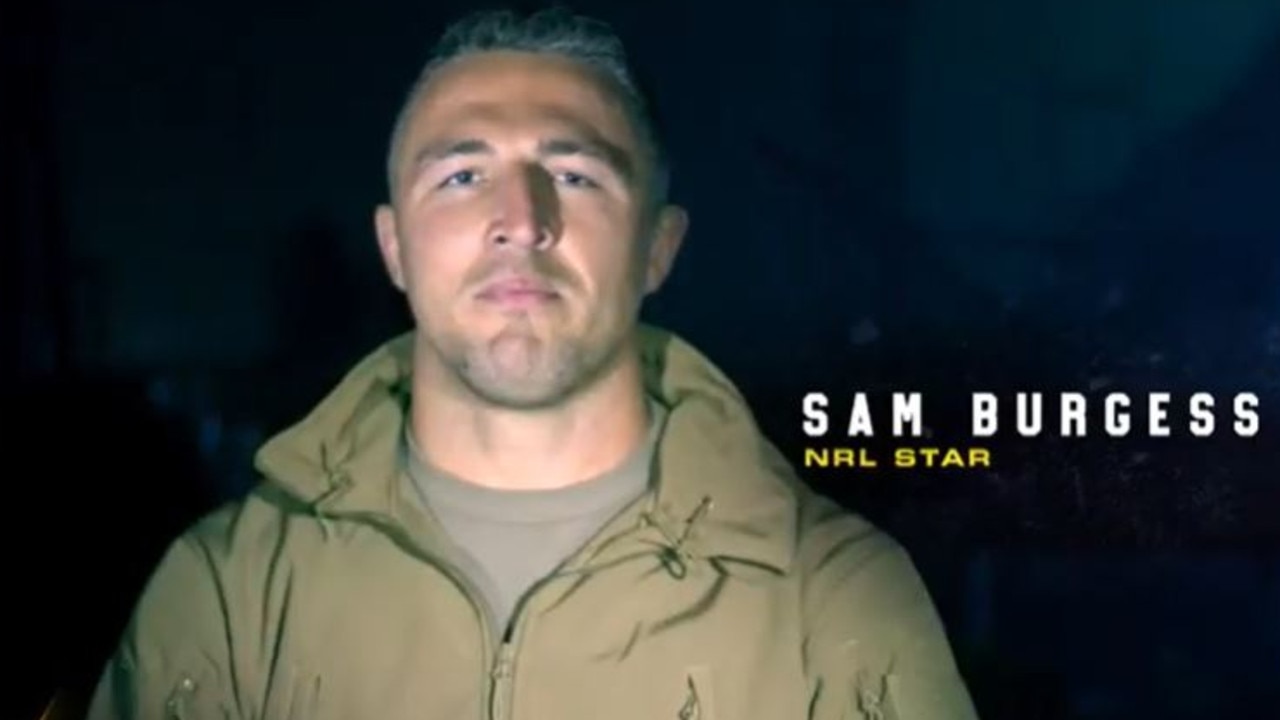 Burgess features heavily in the first promo for SAS: Australia season 2. Picture: Channel 7