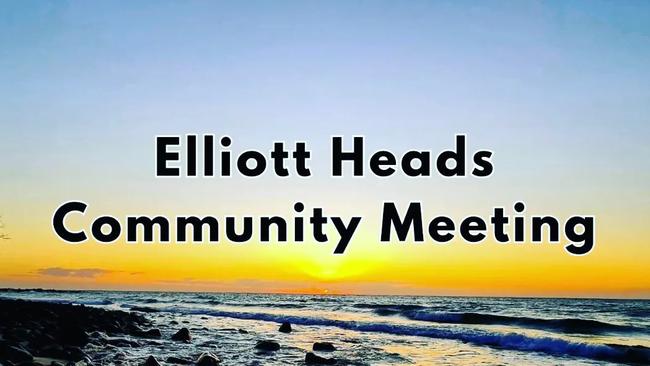 MsÂ McPherson was one of the founding members of the Elliott Heads Community Group around four years ago.