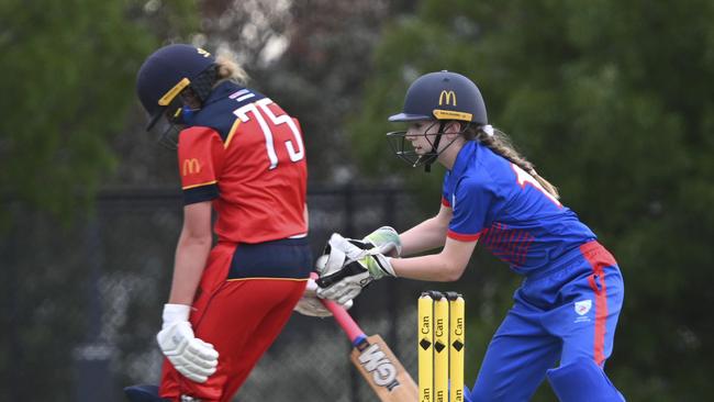 Wicketkeeper batter Sophie Clune had a strong tournament. Picture: Martin Ollman