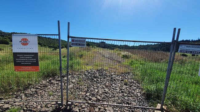 A development application is before Lismore City Council for a housing estate off Dunoon Rd.