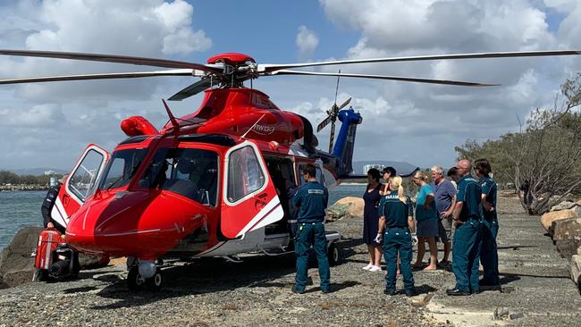 Rescue 500 Helicopter. Pic: Annie Erichsen/Volunteer Marine Rescue.