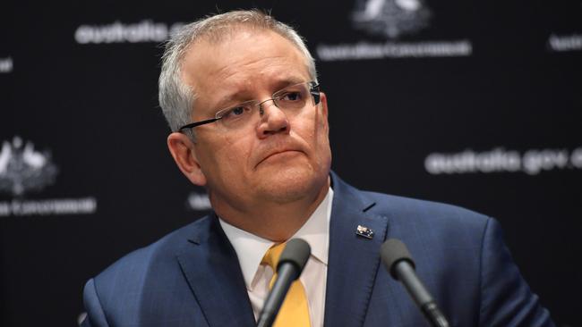 Prime Minister Scott Morrison is enjoying a spike in popularity while his government is level with Labor in the latest Newspoll. Picture: AAP