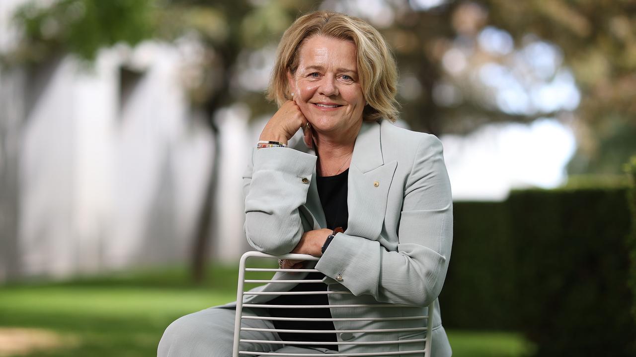CANBERRA, AUSTRALIA NewsWire Photos, FEBRUARY 17, 2022: Twiggy's wife Dr Nicola Forrest. Co-Founder and Co-Chair, Minderoo Foundation. Nicola Forrest. “Education enhances innovation" - Women for Progress-IN Parliament House in Canberra. Picture: NCA NewsWire / Gary Ramage
