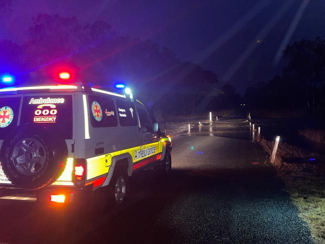 Queensland Ambulance Service was called to two road crashes in the Gladstone region overnight. Generic image.