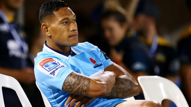 Israel Folau. Picture: Getty Images.