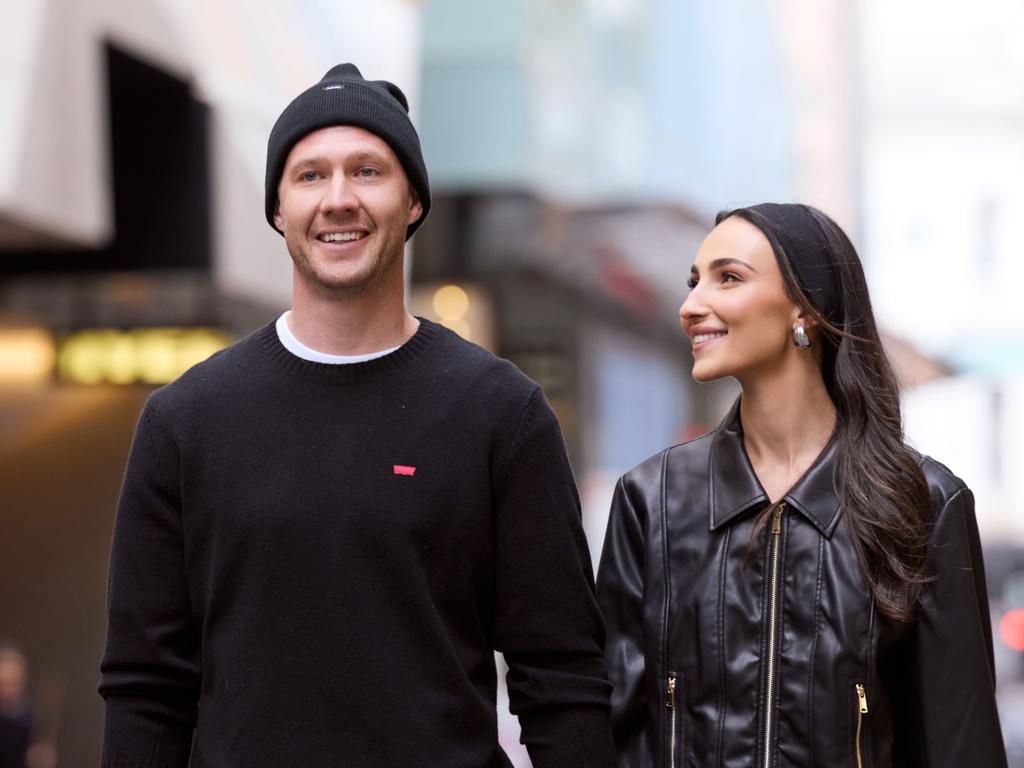 Lalor moved in with Nathan and Tayla Broad in his early days at Richmond.