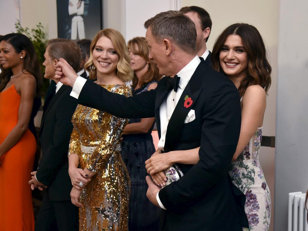 Cast member Daniel Craig and his wife Rachel Weisz attend the world premiere of the new James Bond 007 film ‘Spectre.’ Picture: Reuters