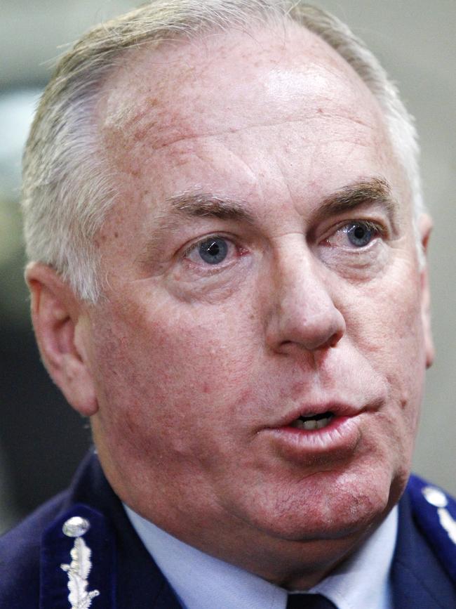 Assistant Commissioner Chris O'Neill was allegedly bashed.