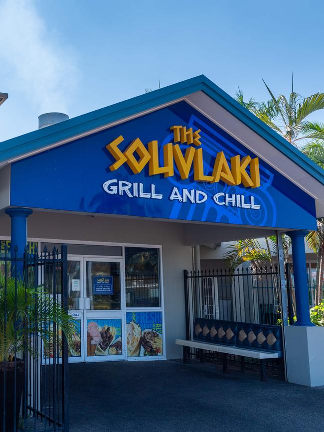 The Souvlaki Grill and Chill has continued to trade despite being shut down by police for Ã&#146;multiple failures to comply with the Chief Health OfficerÃ&#149;s DirectionsÃ&#147;. Picture: Che Chorley